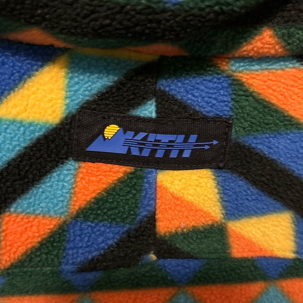 Kith X Columbia Powder Keg Fleece Exploration Pullover Large SS18 Multicolor - Picture 4 of 5
